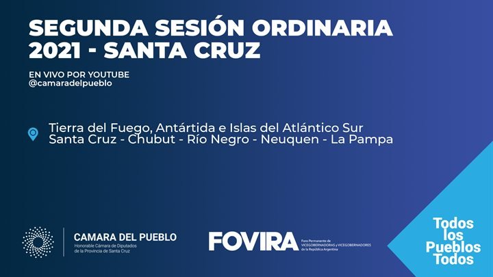 Vicegobernadores del FOVIRA, legisladores y legisladoras se reunirán en Río Gallegos