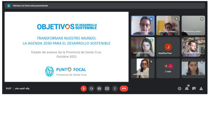 Santa Cruz expuso su experiencia en una nueva reunión de FOVIRA sobre los ODS